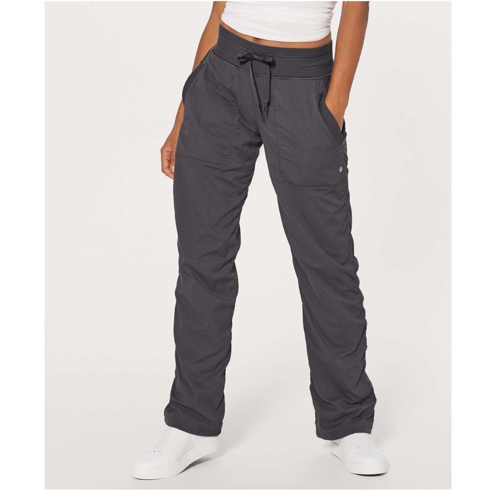 Lululemon Dance Studio Mid-Rise Pant Regular 31" / Size 8 / Dark Carbon Unlined